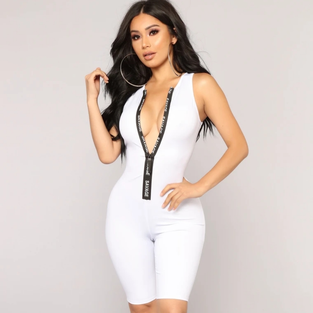 White Romper